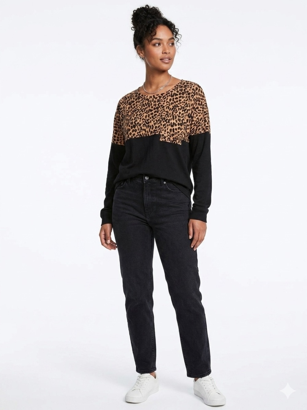 PINK Victoria's Secret Leopard Print Long Sleeve